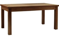 Harvey Oak Small Leaf Extending Dining Table - 120cm-150cm